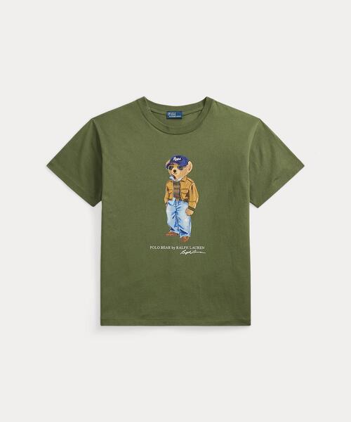 POLO RALPH LAUREN(ポロ ラルフ ローレン)の「Polo ベア コットン ジャージー Tシャツ(Tシャツ/カットソー・レディース・グリーン・S/M/XS)」の6枚目の写真