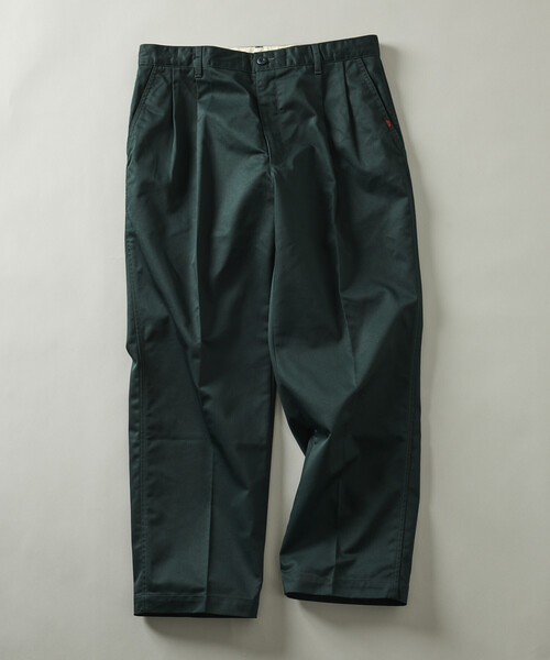 RED KAP（レッドキャップ）の「RED KAP/レッドキャップ 別注 SMU PT-38 2TUCK WIDE PANTS/2タック ワイドパンツ（チノパンツ・メンズ・チャコールグレー/ブラック/ベージュ/ネイビー/ブラウン/オフホワイト/オリーブ/グリーン・LARGE/SMALL/MEDIUM）」の7枚目の写真