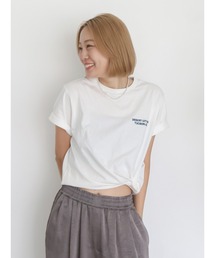 Ungrid | カラーエンブロイダリーTee(Tシャツ/カットソー)