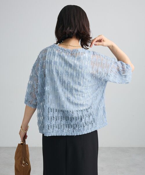 Green　Parks（グリーンパークス）の「SET2点カットフェザープルオーバー＋インナー（Tシャツ/カットソー・レディース・ブルー系その他7/アイボリー/ブラウン/ブラック・FREE）」の22枚目の写真