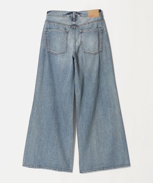 NEEDBY heritage(ニードバイヘリテージ)の「【別注】<NEEDBY heritage>ワイドフレア デニムパンツ/コバルト(デニムパンツ・レディース・コバルトブルー・25/24/23)」の9枚目の写真