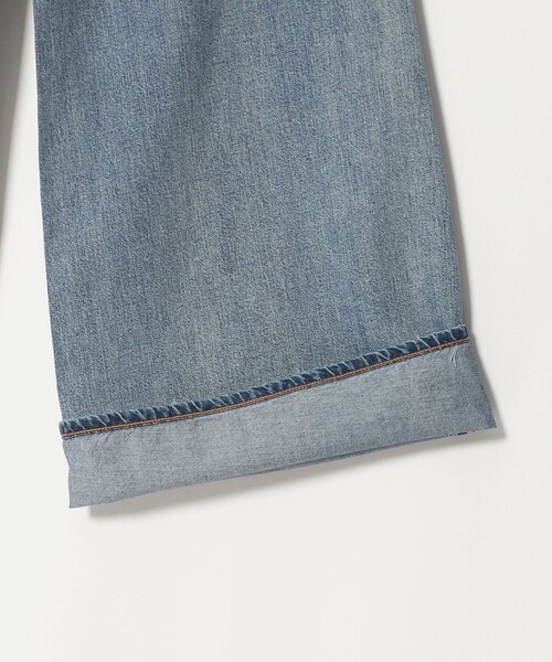NEEDBY heritage(ニードバイヘリテージ)の「【別注】<NEEDBY heritage>ワイドフレア デニムパンツ/コバルト(デニムパンツ・レディース・コバルトブルー・25/24/23)」の16枚目の写真