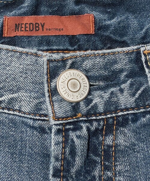 NEEDBY heritage(ニードバイヘリテージ)の「【別注】<NEEDBY heritage>ワイドフレア デニムパンツ/コバルト(デニムパンツ・レディース・コバルトブルー・25/24/23)」の19枚目の写真