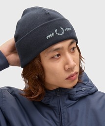 FRED PERRY（フレッドペリー）の「【先行予約受付中】Graphic Flp Beanie/グラフィックビーニー（ニットキャップ/ビーニー）」