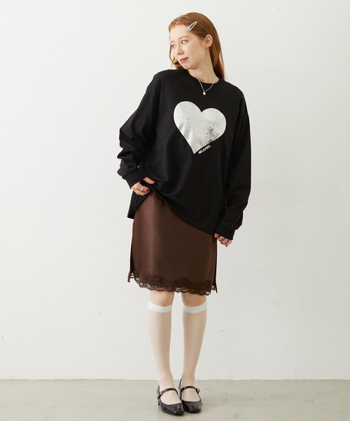 MILKFED.(ミルクフェド)の「V-NECK LACE DRESS(ワンピース・レディース・ブラック/ブラウン/ライトブルー・ONE SIZE)」の18枚目の写真