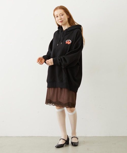 MILKFED.(ミルクフェド)の「V-NECK LACE DRESS(ワンピース・レディース・ブラック/ブラウン/ライトブルー・ONE SIZE)」の20枚目の写真