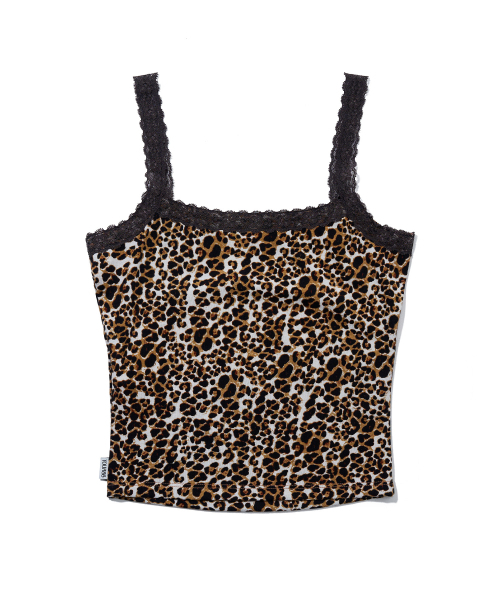 YOUHEE(ユヒ)の「LACE SLEEVELESS_BROWN(Tシャツ/カットソー・レディース・その他・SMALL/MEDIUM)」の3枚目の写真