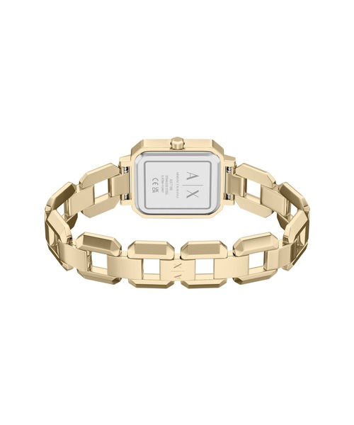 ARMANI EXCHANGE（アルマーニエクスチェンジ）の「アルマーニ・エクスチェンジ 腕時計 レディース アナログ ステンレス AX7186SET（アナログ腕時計・レディース・ゴールド・FREE）」の3枚目の写真