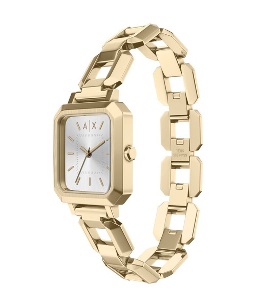 ARMANI EXCHANGE（アルマーニエクスチェンジ）の「アルマーニ・エクスチェンジ 腕時計 レディース アナログ ステンレス AX7186SET（アナログ腕時計・レディース・ゴールド・FREE）」の6枚目の写真