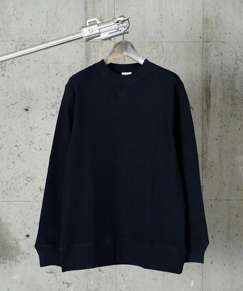 JEMORGAN(ジェーイーモーガン)の「"04"≪JEMORGAN≫ビッグワッフル プルオーバー スウェットシャツ(スウェット・メンズ・ダークグレー/グレー/ライトグレー/ブラック/アイボリー・XL/M/L)」の15枚目の写真
