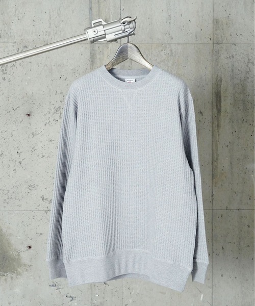 JEMORGAN(ジェーイーモーガン)の「"04"≪JEMORGAN≫ビッグワッフル プルオーバー スウェットシャツ(スウェット・メンズ・ダークグレー/グレー/ライトグレー/ブラック/アイボリー・XL/M/L)」の17枚目の写真