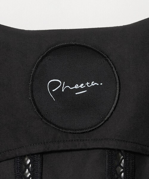 Pheeta(フィータ)の「<Pheeta>Joy ベスト / 016C-1(ベスト・レディース・ホワイト/ブラック・FREE)」の7枚目の写真
