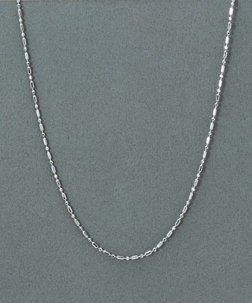 Phoebe（フィービィー）の「【金属アレルギー対応】ミックスドットマグネットチェーンネックレス/ニッケルフリー　ワンタッチ ベーシック 着脱簡単（ネックレス・レディース・イエローゴールド/シルバー・FREE）」の5枚目の写真