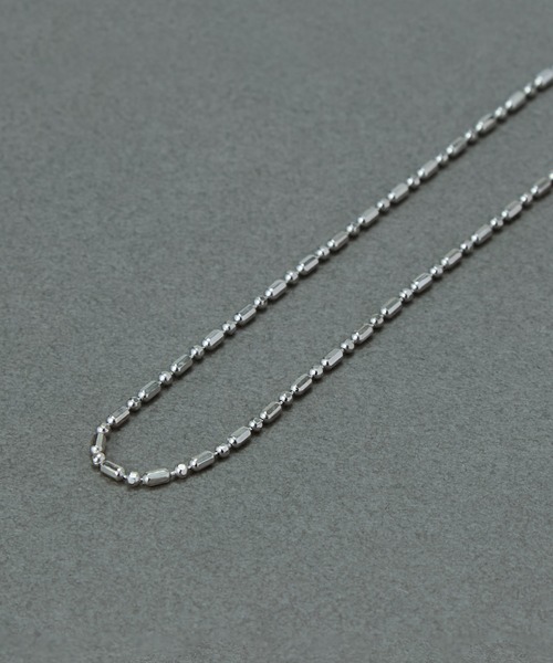 Phoebe（フィービィー）の「【金属アレルギー対応】ミックスドットマグネットチェーンネックレス/ニッケルフリー　ワンタッチ ベーシック 着脱簡単（ネックレス・レディース・イエローゴールド/シルバー・FREE）」の7枚目の写真