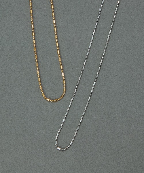 Phoebe（フィービィー）の「【金属アレルギー対応】ミックスドットマグネットチェーンネックレス/ニッケルフリー　ワンタッチ ベーシック 着脱簡単（ネックレス・レディース・イエローゴールド/シルバー・FREE）」の16枚目の写真