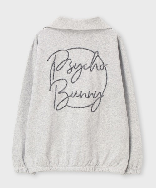 Psycho Bunny（サイコバニー）の「バックコード刺繍 ハーフジップスウェット（スウェット・メンズ・ライトグレー/ブラック・X-LARGE/LARGE/MEDIUM）」の16枚目の写真