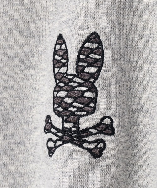 Psycho Bunny（サイコバニー）の「バックコード刺繍 ハーフジップスウェット（スウェット・メンズ・ライトグレー/ブラック・X-LARGE/LARGE/MEDIUM）」の19枚目の写真