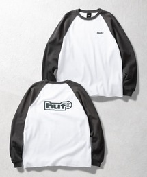 HUF（ハフ）の「89 OUTLINE LS RAGLAN（Tシャツ/カットソー）」