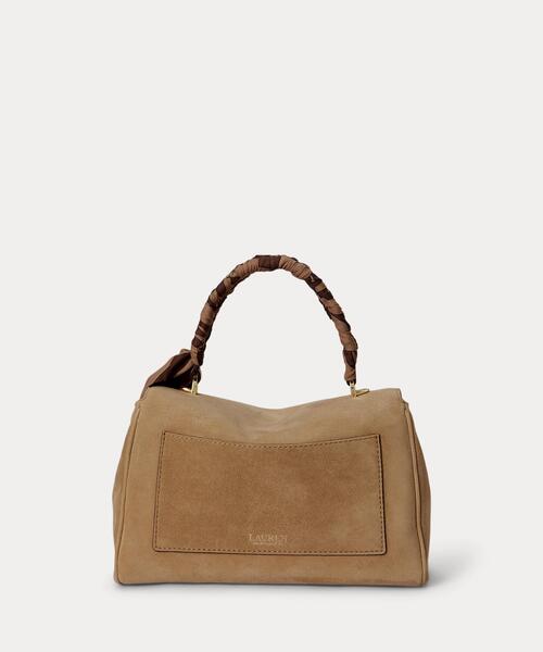 LAUREN RALPH LAUREN(ローレン ラルフ ローレン)の「スカーフトリム スモール Farrah ソフト サッチェル(ハンドバッグ・レディース・マルチ・ONE)」の3枚目の写真