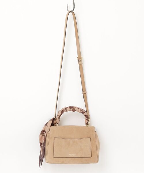 LAUREN RALPH LAUREN(ローレン ラルフ ローレン)の「スカーフトリム スモール Farrah ソフト サッチェル(ハンドバッグ・レディース・マルチ・ONE)」の9枚目の写真