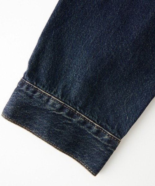 Levi's（リーバイス）の「[LEVI’S/リーバイス] LOOSE CROP TRUCKER デニムジャケット（デニムジャケット・レディース・ライトインディゴブルー/インディゴブルー・S）」の5枚目の写真