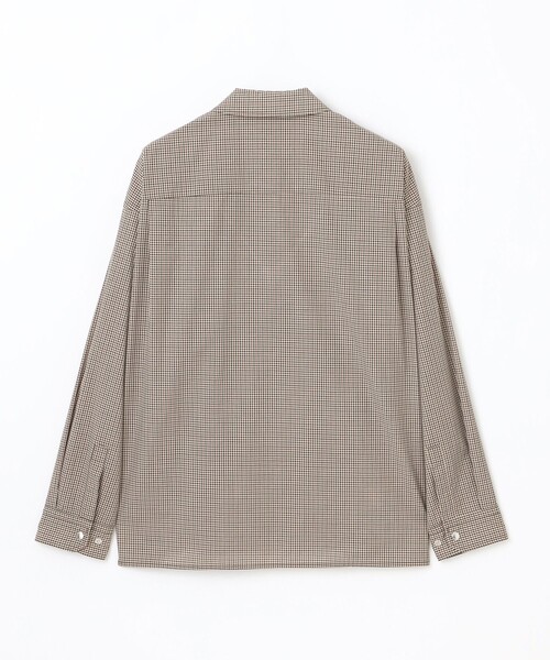 MACKINTOSH PHILOSOPHY（ﾏｯｷﾝﾄｯｼｭ ﾌｨﾛｿﾌｨｰ）の「【WEEKENDER】オーバーシャツハリントン ガングラブ/ブラックウォッチ（ブルゾン・メンズ・グリーン系その他4/ブラウン系その他4・40/38）」の8枚目の写真