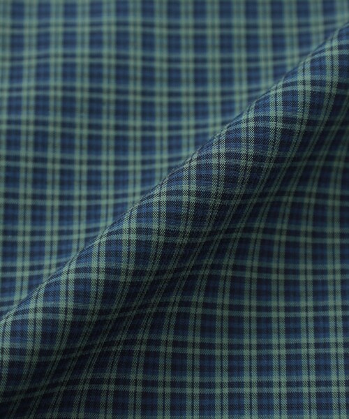 MACKINTOSH PHILOSOPHY（ﾏｯｷﾝﾄｯｼｭ ﾌｨﾛｿﾌｨｰ）の「【WEEKENDER】オーバーシャツハリントン ガングラブ/ブラックウォッチ（ブルゾン・メンズ・グリーン系その他4/ブラウン系その他4・40/38）」の7枚目の写真