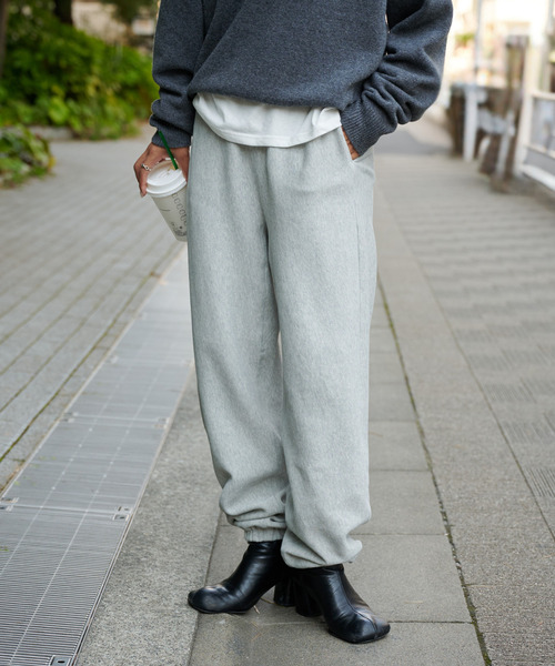 OUTDOOR PRODUCTS(アウトドアプロダクツ)の「VINTAGE LIKE SWEAT PANTS(スウェットパンツ・レディース・ブラック/チャコールグレー・38/36)」の15枚目の写真