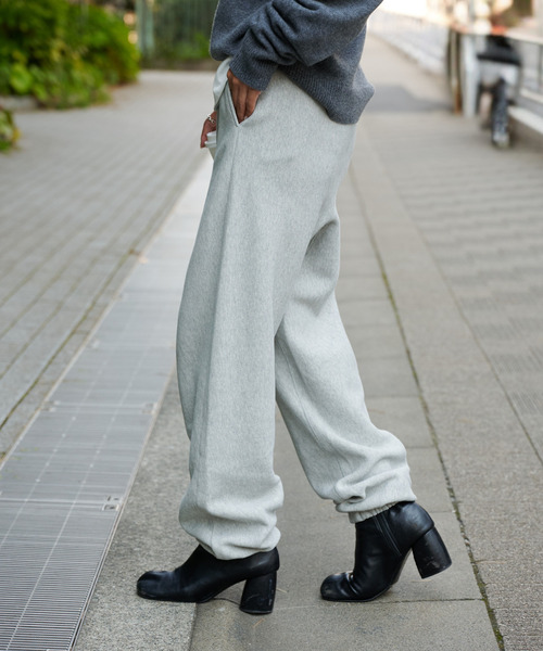 OUTDOOR PRODUCTS(アウトドアプロダクツ)の「VINTAGE LIKE SWEAT PANTS(スウェットパンツ・レディース・ブラック/チャコールグレー・38/36)」の17枚目の写真