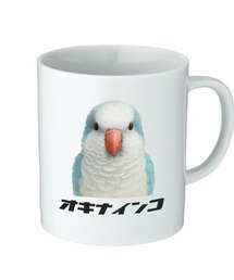 Ol' Basics（オールベーシックス）の「Moftique（モフティック） マグカップ アニマル ペット オキナインコ ブルー 鳥類 昇華転写プリント 310ml 陶器 ギフト（グラス/マグカップ/タンブラー）」
