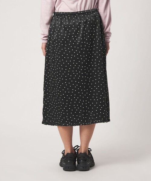 BEAUTY&YOUTH UNITED ARROWS(ビューティーアンドユースユナイテッドアローズ)の「ドット フリル ミディアムスカート(スカート・レディース・ブラック/オフホワイト・S/M)」の11枚目の写真