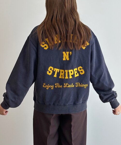 CPCM(シーピーシーエム)の「バック刺繍スナップカーデ(Tシャツ/カットソー・メンズ・ネイビー/グレー・SMALL/MEDIUM/LARGE)」の15枚目の写真