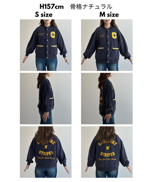 CPCM(シーピーシーエム)の「バック刺繍スナップカーデ(Tシャツ/カットソー・メンズ・ネイビー/グレー・SMALL/MEDIUM/LARGE)」の16枚目の写真