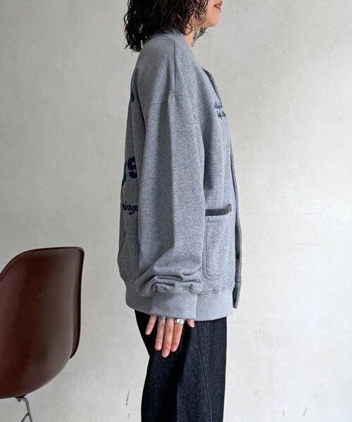 CPCM(シーピーシーエム)の「バック刺繍スナップカーデ(Tシャツ/カットソー・メンズ・ネイビー/グレー・SMALL/MEDIUM/LARGE)」の18枚目の写真
