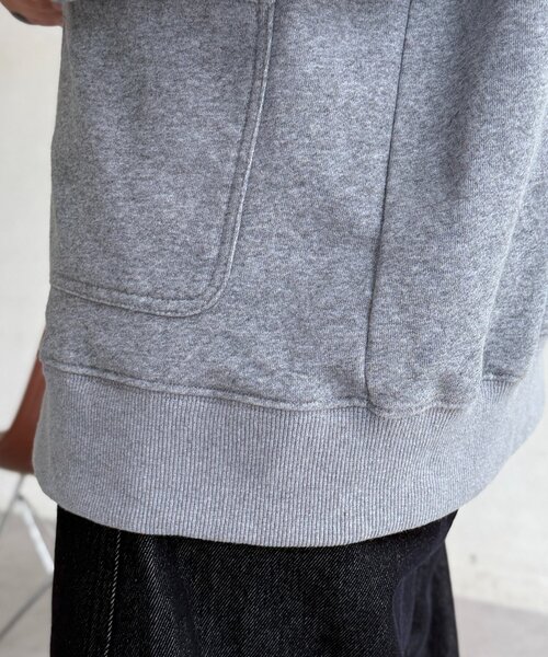 CPCM(シーピーシーエム)の「バック刺繍スナップカーデ(Tシャツ/カットソー・メンズ・ネイビー/グレー・SMALL/MEDIUM/LARGE)」の4枚目の写真
