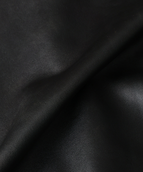 JOURNAL STANDARD relume(ジャーナルスタンダード レリューム)の「ラムレザー スタンドブルゾン(ライダースジャケット・メンズ・ブラック・LARGE/MEDIUM)」の20枚目の写真