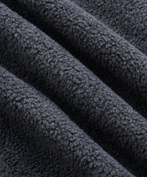 ROCHEM(ローシェン)の「ワンポイントロゴ刺繍フリースハーフジップスウェット(スウェット・メンズ・ブラック/チャコール/ベージュ・M/S/XS/L)」の15枚目の写真