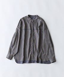 conges payes ADIEU TRISTESSE（コンジェ ペイエ アデュートリステス）の「ラインドットフロッキープリントブラウス（シャツ/ブラウス・レディース）」