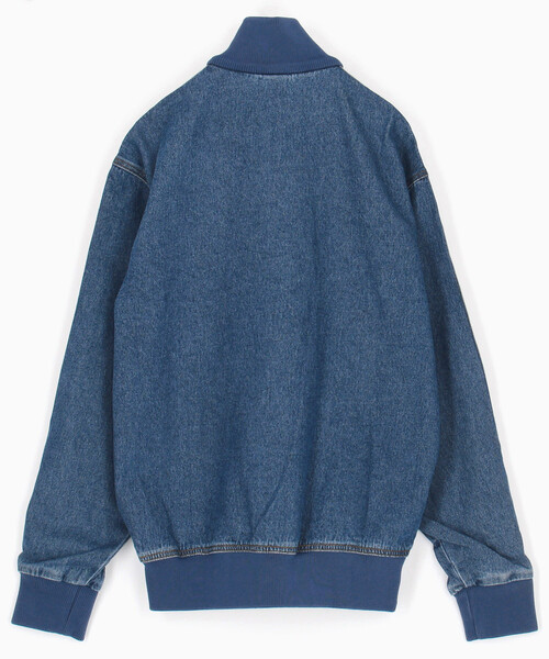 adidas(アディダス)の「adidas/アディダス FIREBIRD ADICOLOR DENIM TRACK TOP - Medium Vintage Denim(ブルゾン・メンズ・ブルー・LARGE/MEDIUM/X-LARGE)」の9枚目の写真
