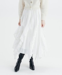 RUFFLE SKIRT