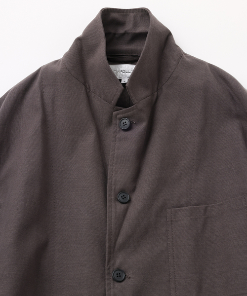 UNFOLLOW（アンフォロー）の「【FOLL / フォル】washed light duck daily jacket（テーラードジャケット・メンズ・グレー・3/2）」の6枚目の写真