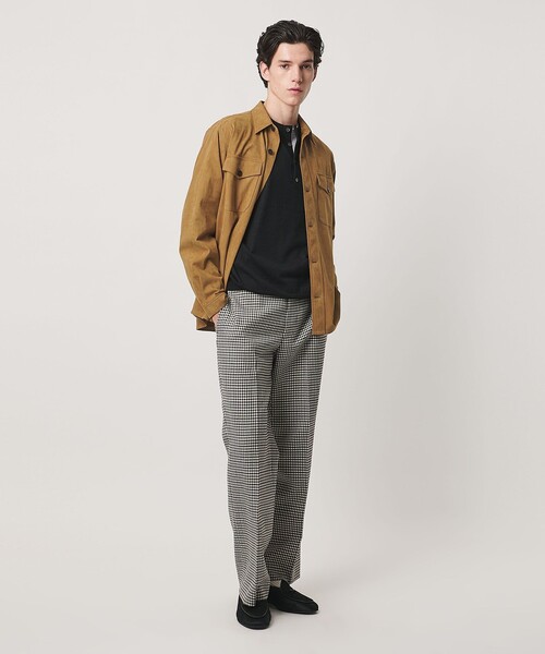 UNITED ARROWS(ユナイテッドアローズ)の「スエーディー オーバーシャツ(シャツ/ブラウス・メンズ・ブラウン系/モカ・S/M/XL/L)」の8枚目の写真