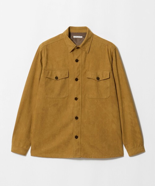 UNITED ARROWS(ユナイテッドアローズ)の「スエーディー オーバーシャツ(シャツ/ブラウス・メンズ・ブラウン系/モカ・S/M/XL/L)」の10枚目の写真