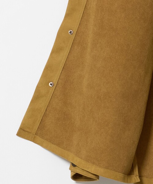 UNITED ARROWS(ユナイテッドアローズ)の「スエーディー オーバーシャツ(シャツ/ブラウス・メンズ・ブラウン系/モカ・S/M/XL/L)」の17枚目の写真