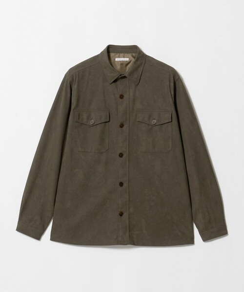 UNITED ARROWS(ユナイテッドアローズ)の「スエーディー オーバーシャツ(シャツ/ブラウス・メンズ・ブラウン系/モカ・S/M/XL/L)」の19枚目の写真