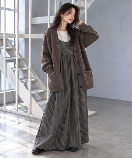 モデル身長：160cm
着用サイズ：FREE