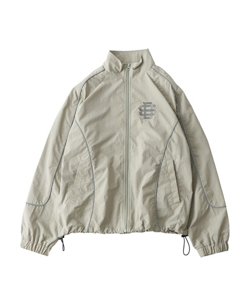 Subciety(サブサエティ)の「Reflective piping nylon jkt(ブルゾン・メンズ・ブラック/グレー・S/M/L/XL)」の3枚目の写真