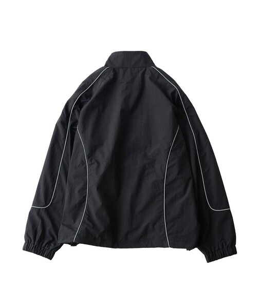 Subciety(サブサエティ)の「Reflective piping nylon jkt(ブルゾン・メンズ・ブラック/グレー・S/M/L/XL)」の10枚目の写真