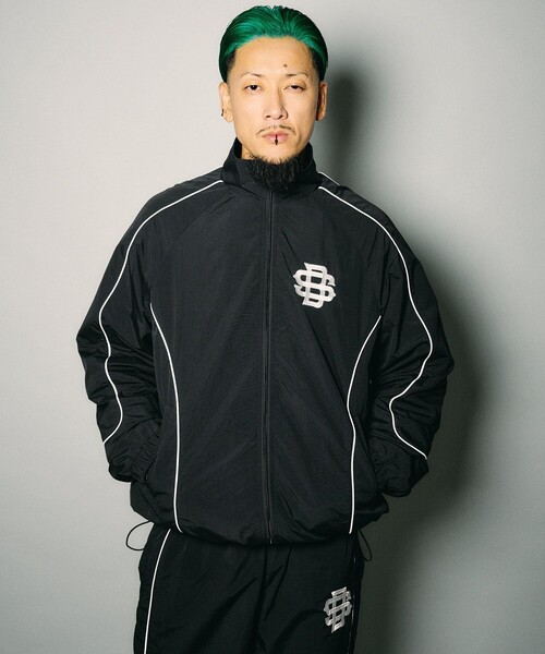 Subciety(サブサエティ)の「Reflective piping nylon jkt(ブルゾン・メンズ・ブラック/グレー・S/M/L/XL)」の13枚目の写真