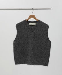 [Shinzone/シンゾーン]ALPACA SHAGGY KNIT VEST/アルパカシャギーニットベスト